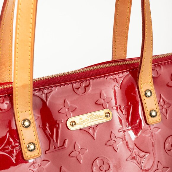 Louis Vuitton Bellevue GM Pomme D'Amour Monogram Vernis Leather Tote - Picture 8 of 11